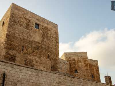 L�edificio � caratterizzato da sette torri (in origine erano nove)...